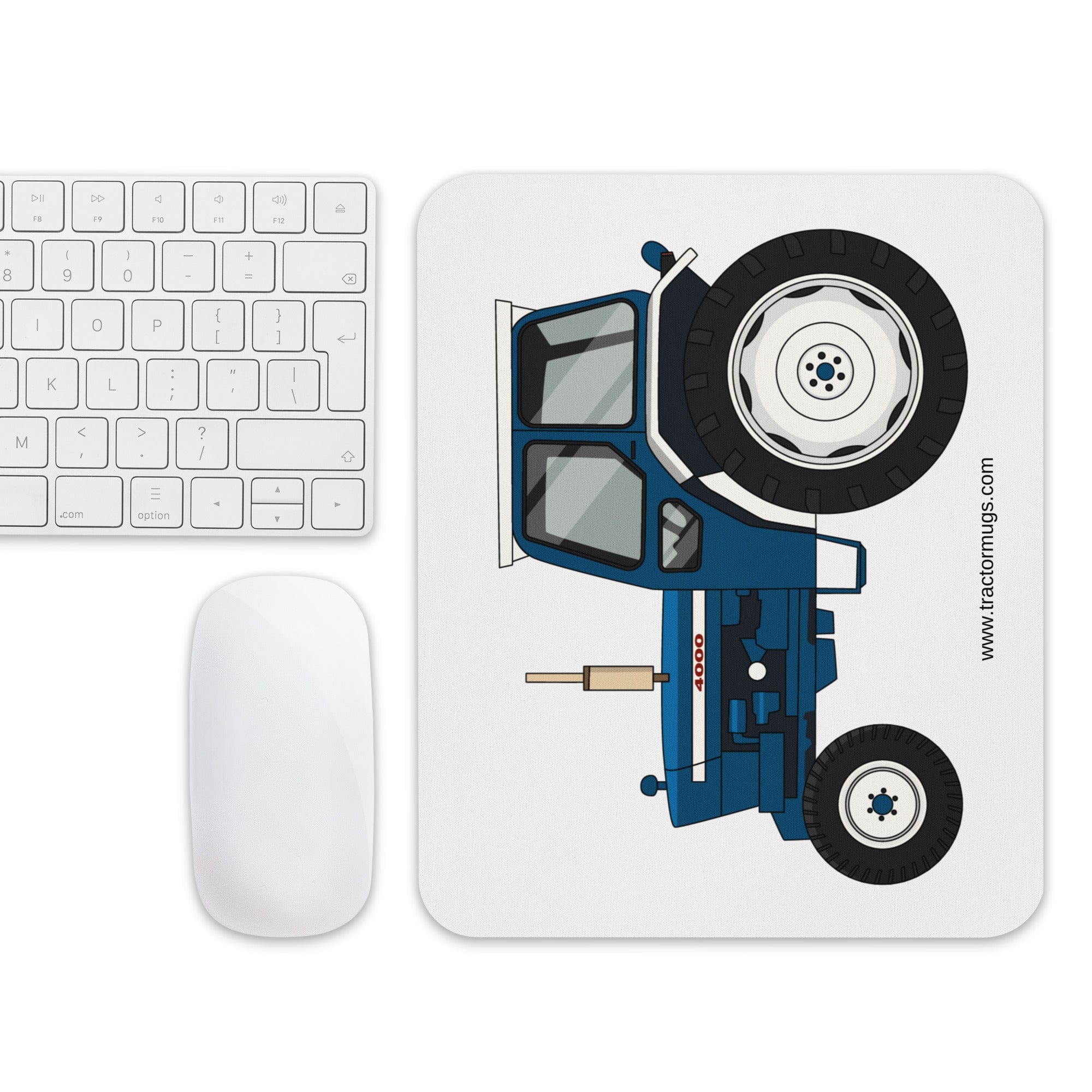 The Tractors Mugs Store Ford 4000 Mouse pad Quality Farmers Merch