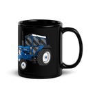 The Tractors Mugs Store Ford 4610 2WD Black Glossy Mug Quality Farmers Merch