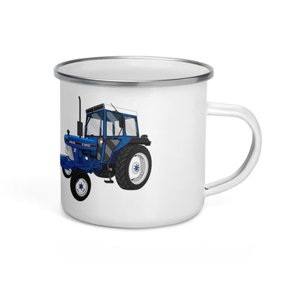 The Tractors Mugs Store Ford 4610 2WD Enamel Mug Quality Farmers Merch