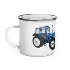 The Tractors Mugs Store Ford 4610 4WD Enamel Mug Quality Farmers Merch