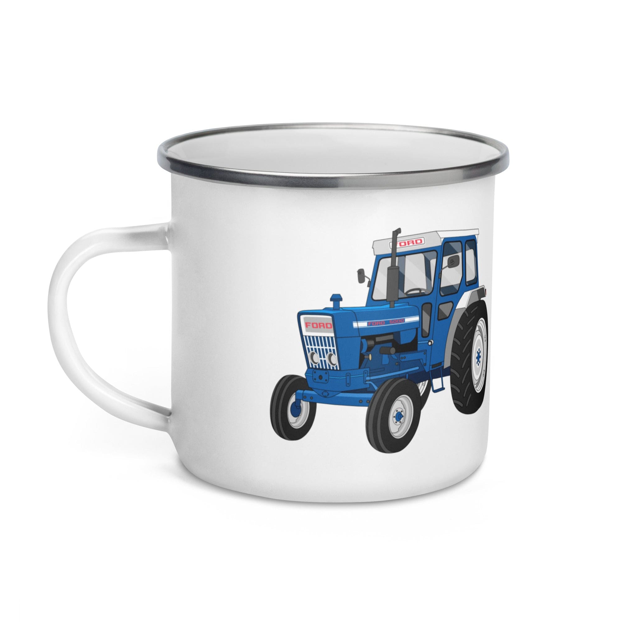 The Tractors Mugs Store Ford 5000 | Enamel Mug Quality Farmers Merch