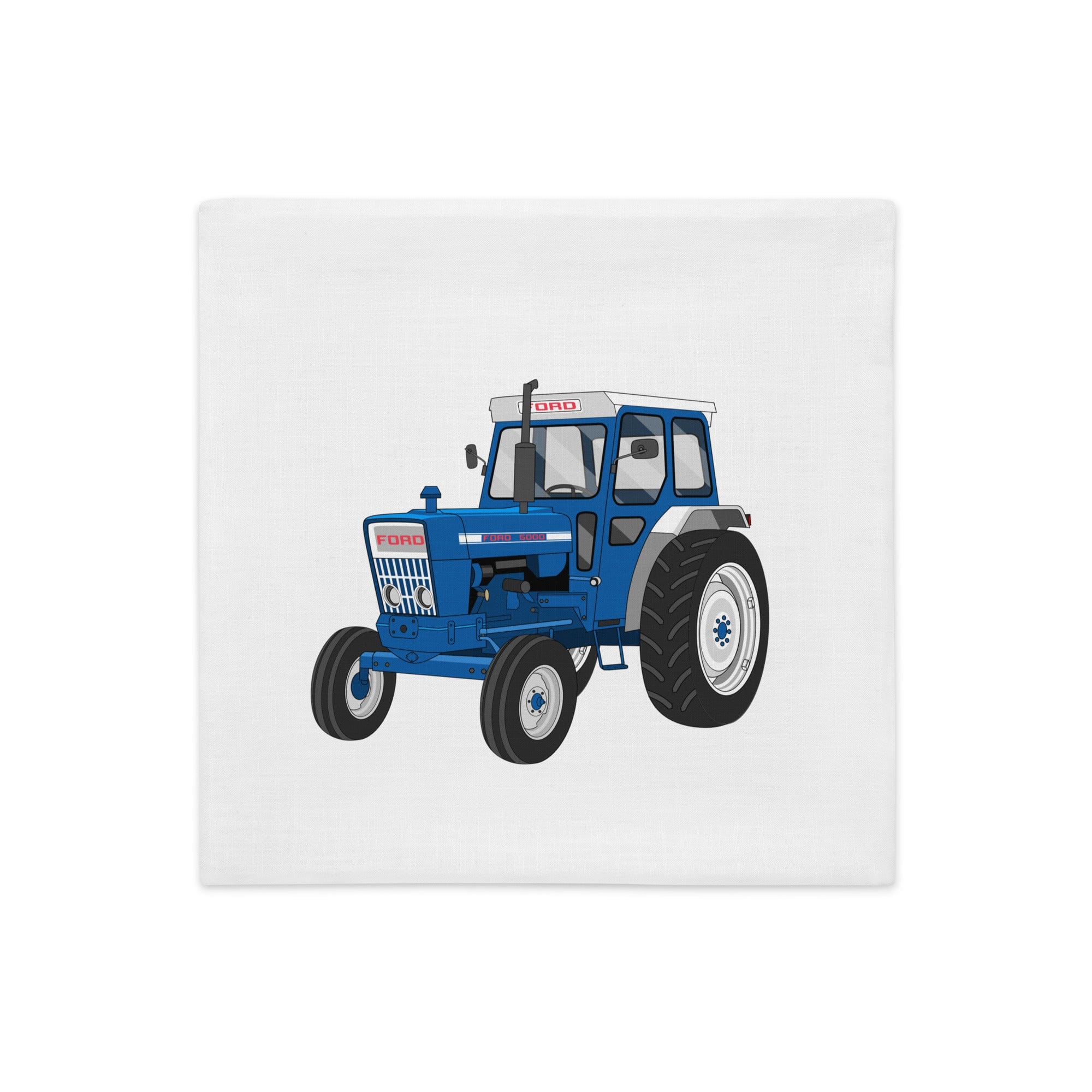 The Tractors Mugs Store Ford 5000  |  Premium Pillow Case Quality Farmers Merch