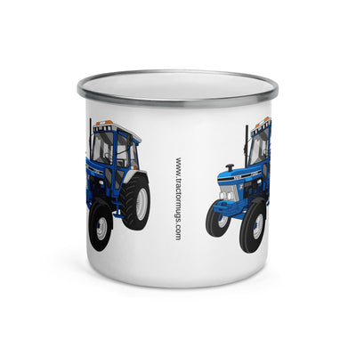The Tractors Mugs Store Ford 5610 Enamel Mug Quality Farmers Merch