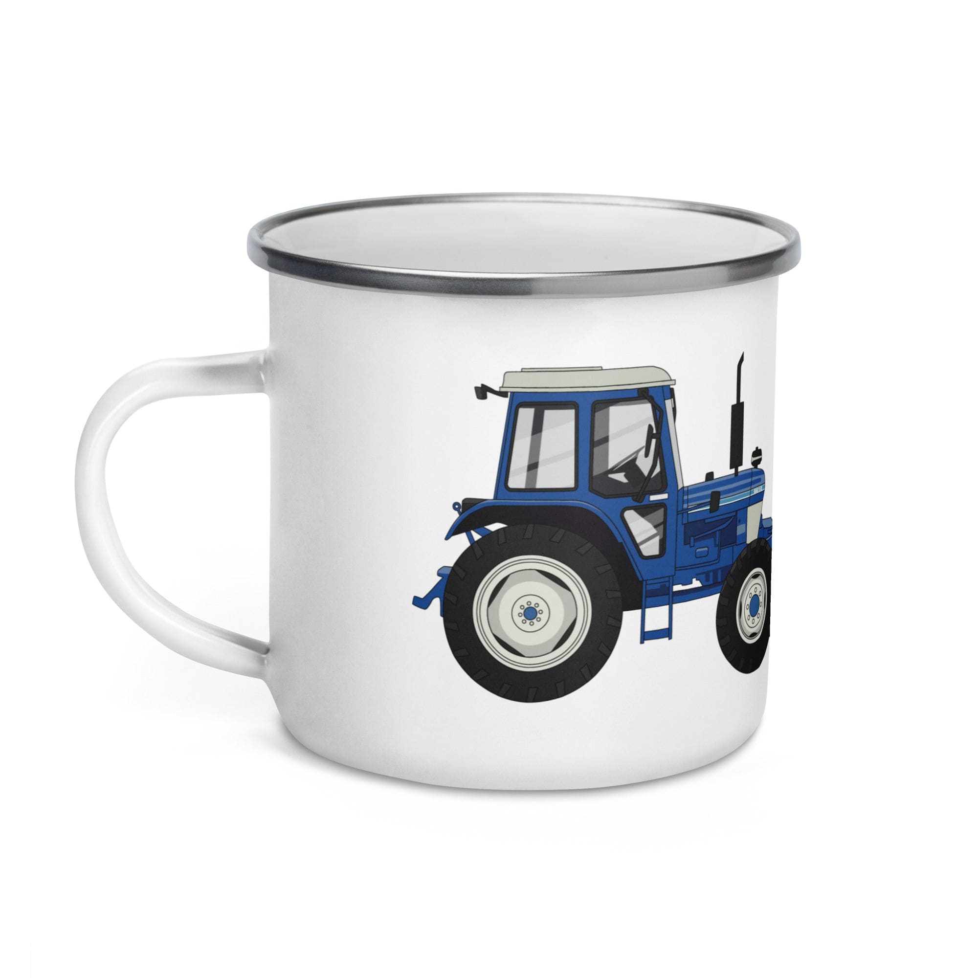 The Tractors Mugs Store Ford 6610 Enamel Mug Quality Farmers Merch