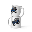 The Tractors Mugs Store Ford 6640 2WD | White glossy mug Quality Farmers Merch