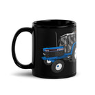 The Tractors Mugs Store Ford 6640 SE 2WD | Black Glossy Mug Quality Farmers Merch