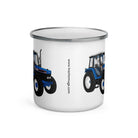 The Tractors Mugs Store Ford 6640 SE 4WD | Enamel Mug Quality Farmers Merch