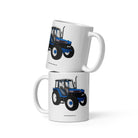 The Tractors Mugs Store Ford 6640 SE 4WD | White glossy mug Quality Farmers Merch