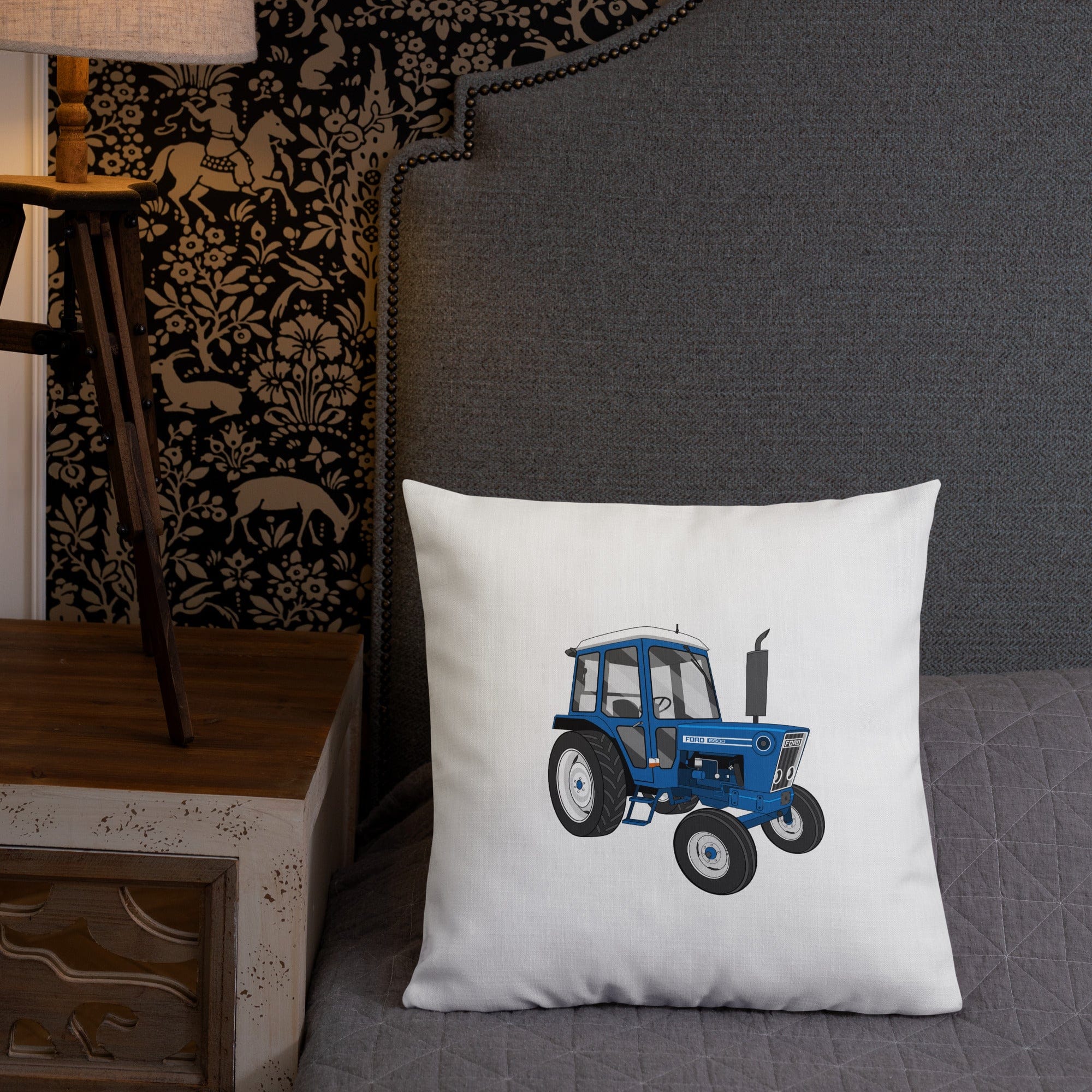 The Tractors Mugs Store Ford 7600 Premium Pillow Quality Farmers Merch