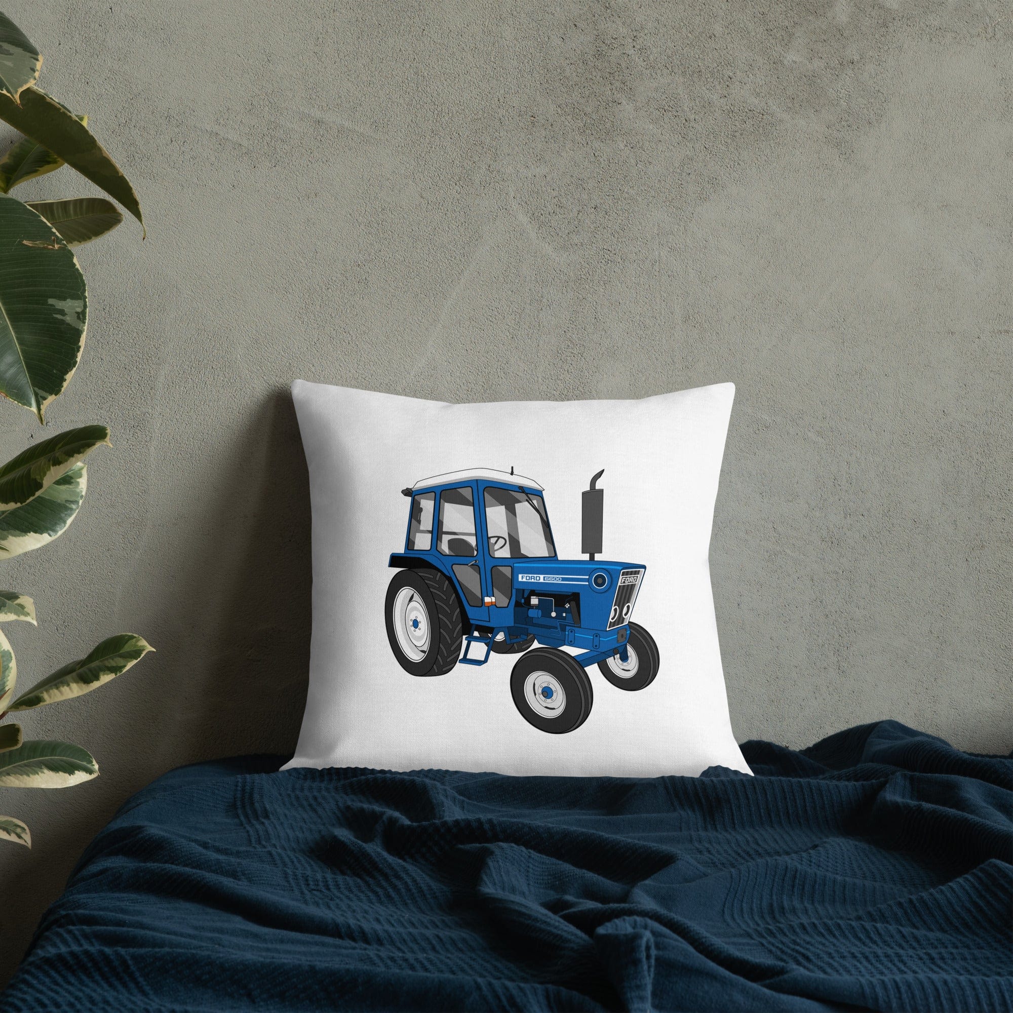 The Tractors Mugs Store Ford 7600 Premium Pillow Quality Farmers Merch