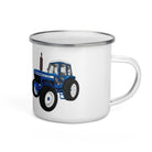 The Tractors Mugs Store Ford 8200 Enamel Mug Quality Farmers Merch