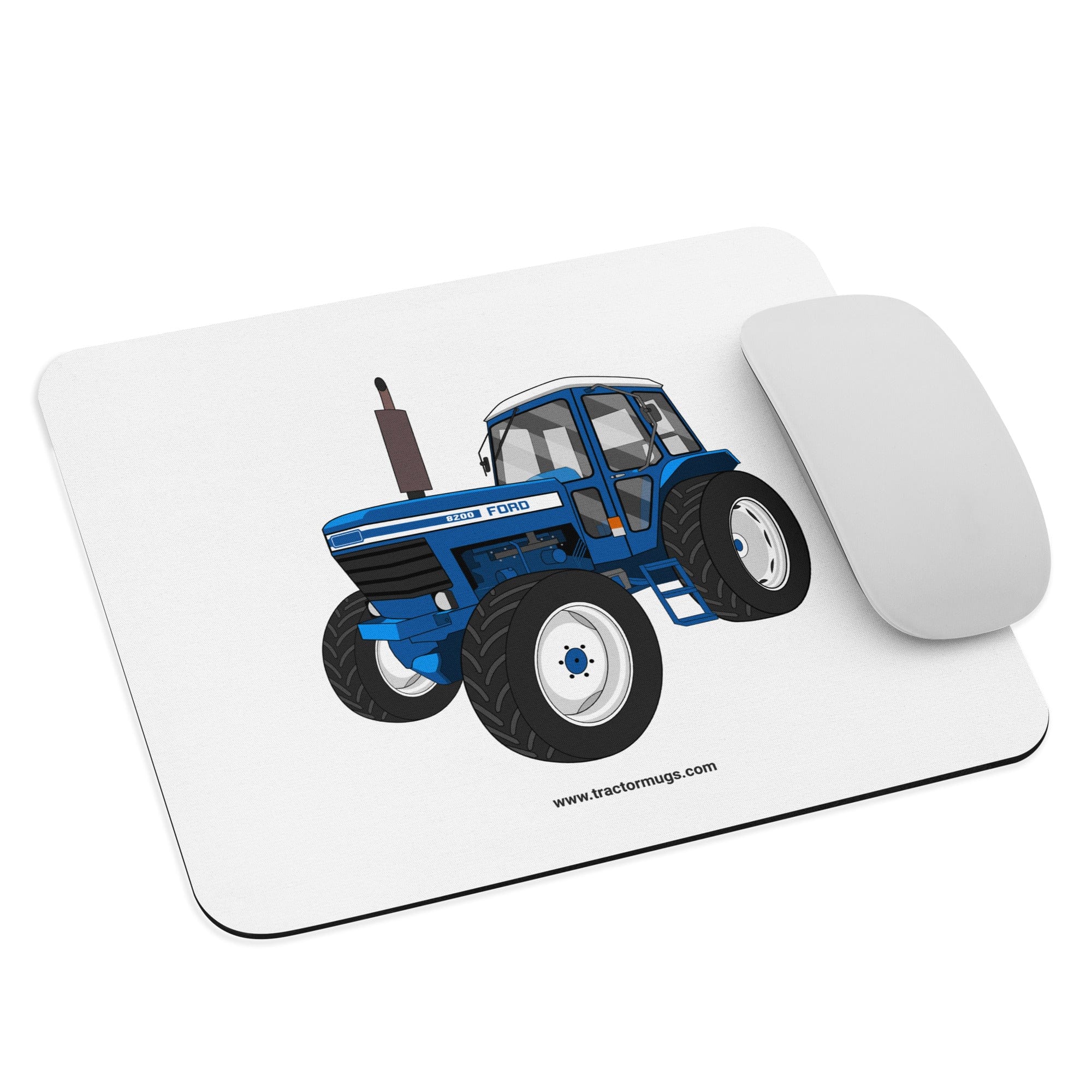 The Tractors Mugs Store Ford 8200 Mouse pad Quality Farmers Merch