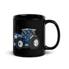 The Tractors Mugs Store Ford 8210 4WD  Black Glossy Mug Quality Farmers Merch