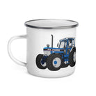 The Tractors Mugs Store Ford 8210 4WD Enamel Mug Quality Farmers Merch