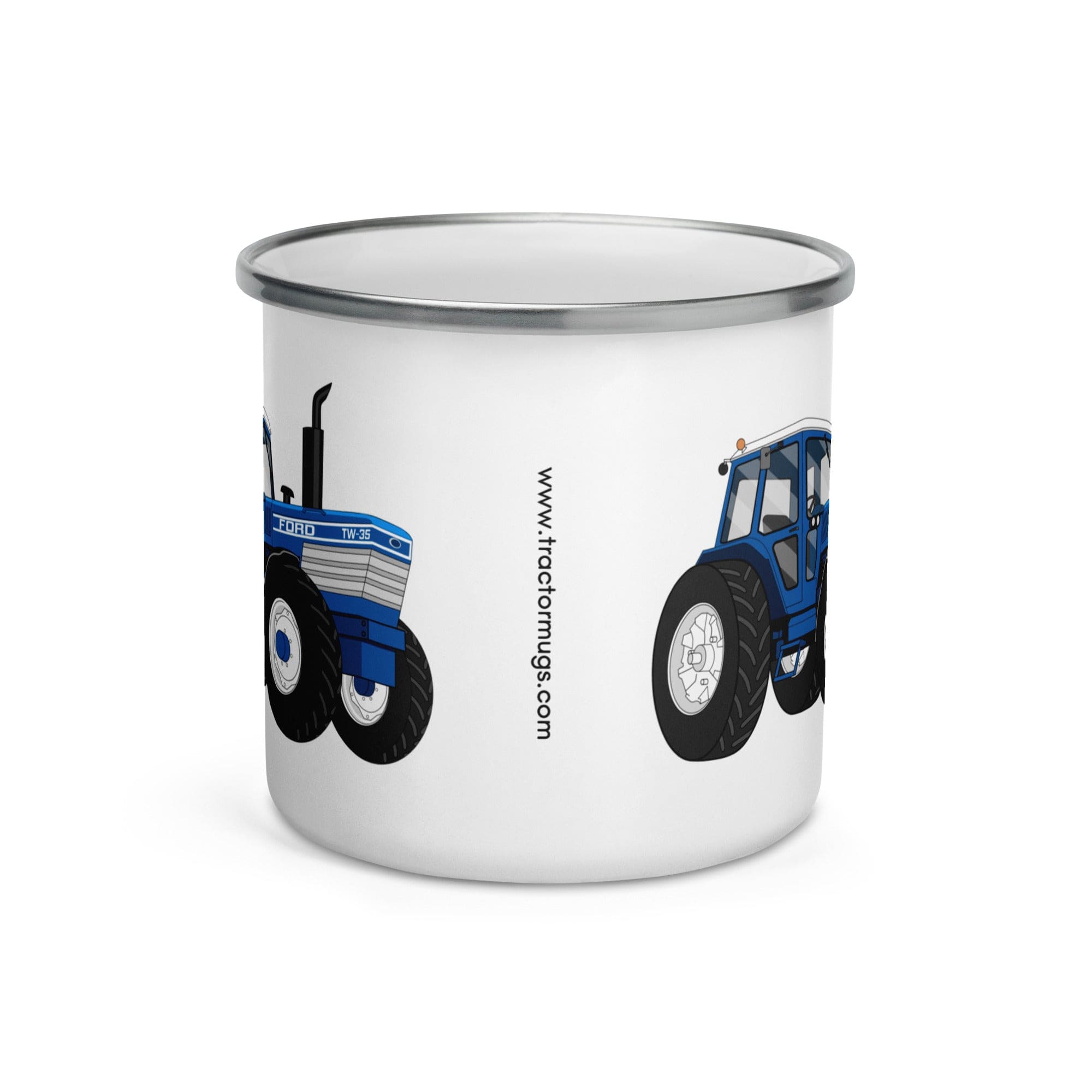 The Tractors Mugs Store Ford TW 35 | Enamel Mug Quality Farmers Merch