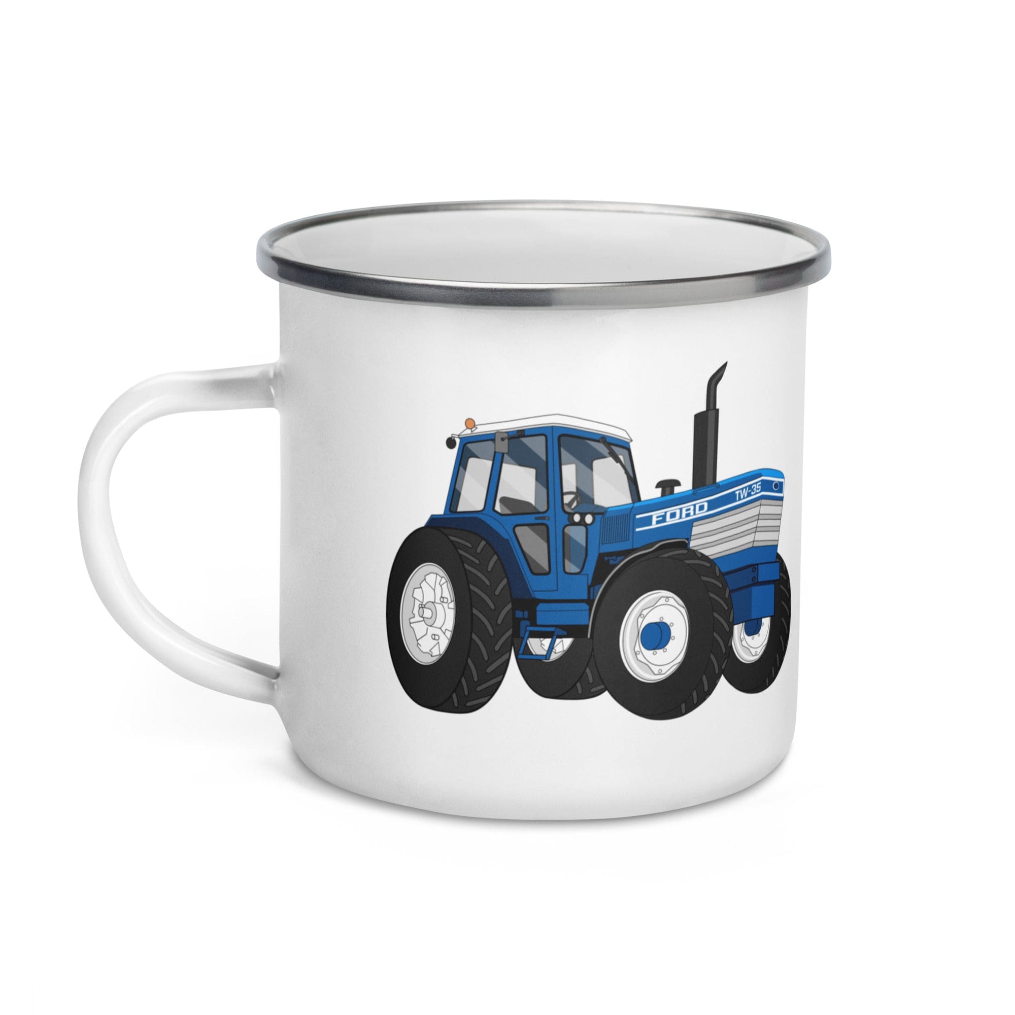 The Tractors Mugs Store Ford TW 35 | Enamel Mug Quality Farmers Merch