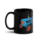 The Tractors Mugs Store Fordson Super Dexta Black Glossy Mug Quality Farmers Merch