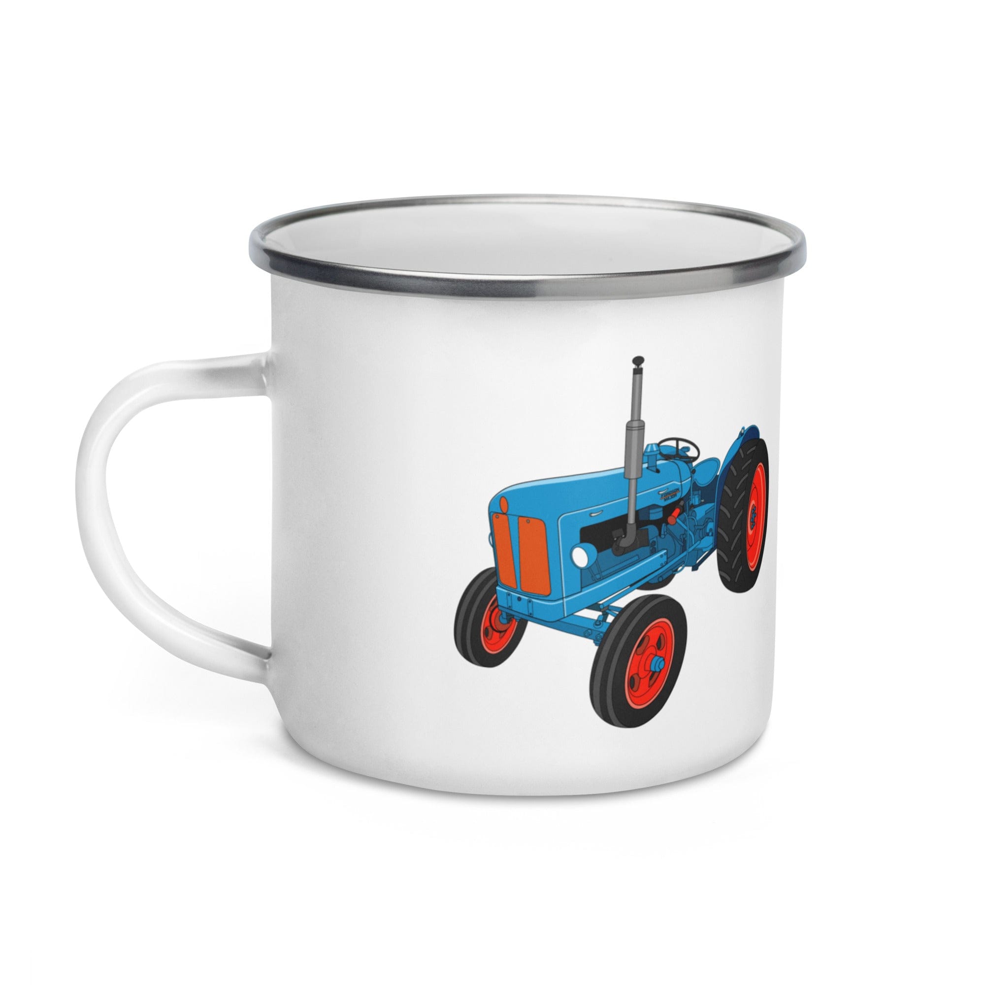 The Tractors Mugs Store Fordson Super Dexta | Enamel Mug Quality Farmers Merch