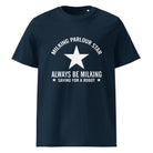 The Tractors Mugs Store French Navy / S Milking Parlour Star Unisex organic cotton t-shirt Quality Farmers Merch