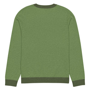 The Tractors Mugs Store Happy Cattle Farmer Knitted crew neck sweater Quality Farmers Merch