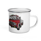 The Tractors Mugs Store Hino FY Tipper Enamel Mug Quality Farmers Merch