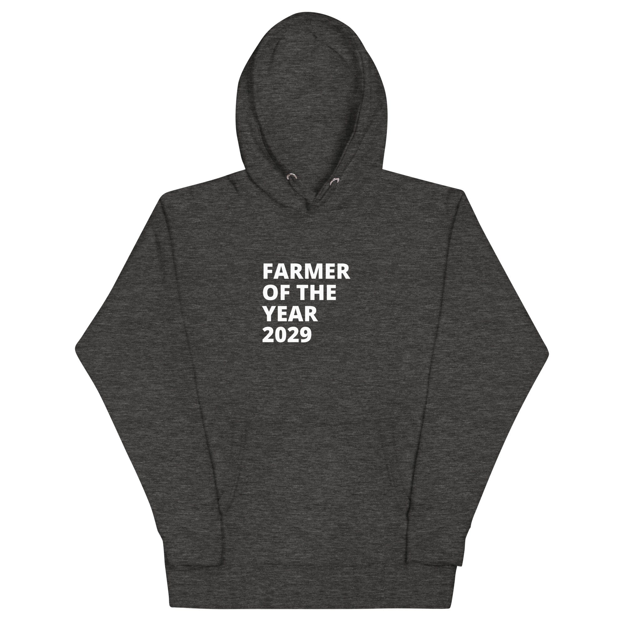 The Tractors Mugs Store Hoodie Charcoal Heather / S Farmer of the Year 2029 Unisex Hoodie Quality Farmers Merch