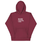 The Tractors Mugs Store Hoodie Maroon / S 250 Cows Unisex Hoodie Quality Farmers Merch