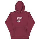 The Tractors Mugs Store Hoodie Maroon / S Farmer of the Year 2029 Unisex Hoodie Quality Farmers Merch