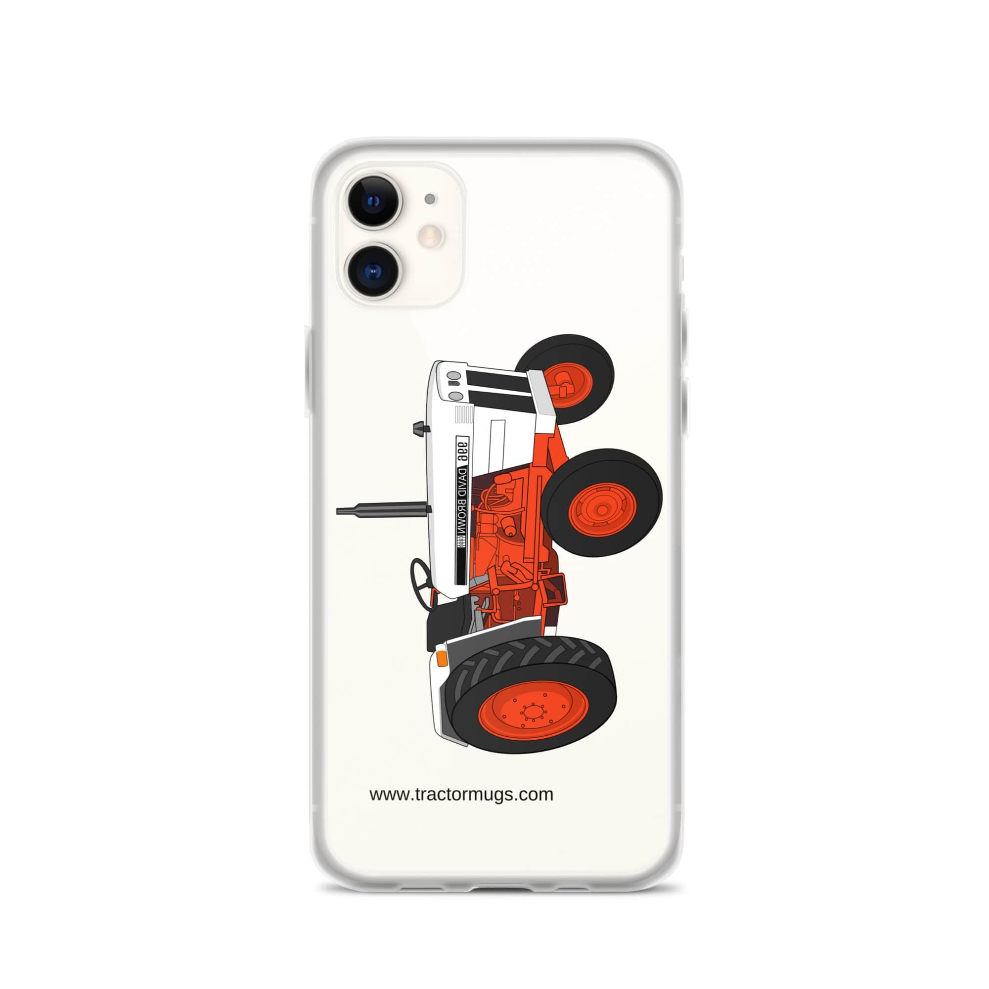 The Tractors Mugs Store iPhone 11 Case David Brown 996 (1974) Clear Case for iPhone® Quality Farmers Merch