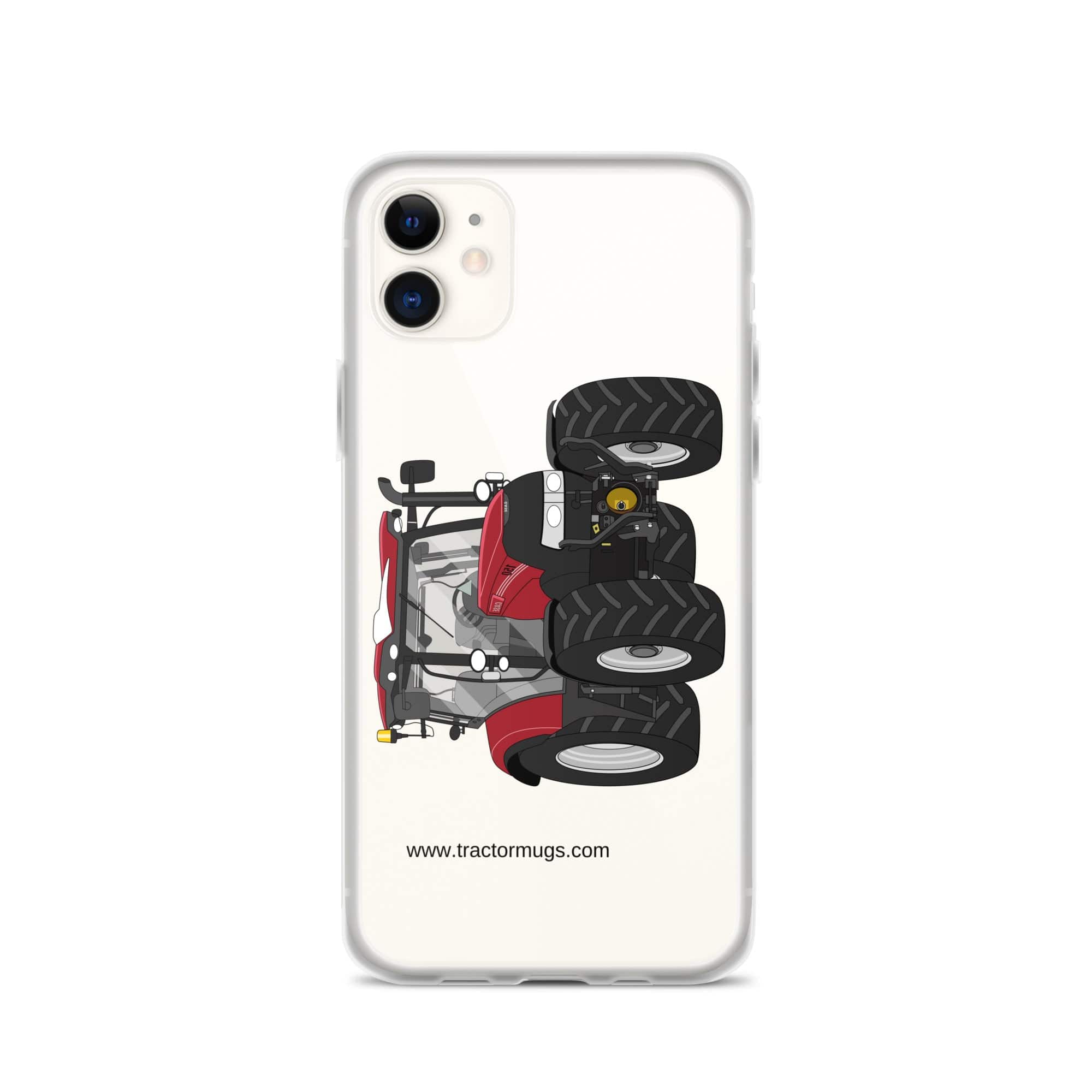 The Tractors Mugs Store iPhone 11 Case IH Maxxum 150 Activedrive 8 Clear Case for iPhone® Quality Farmers Merch