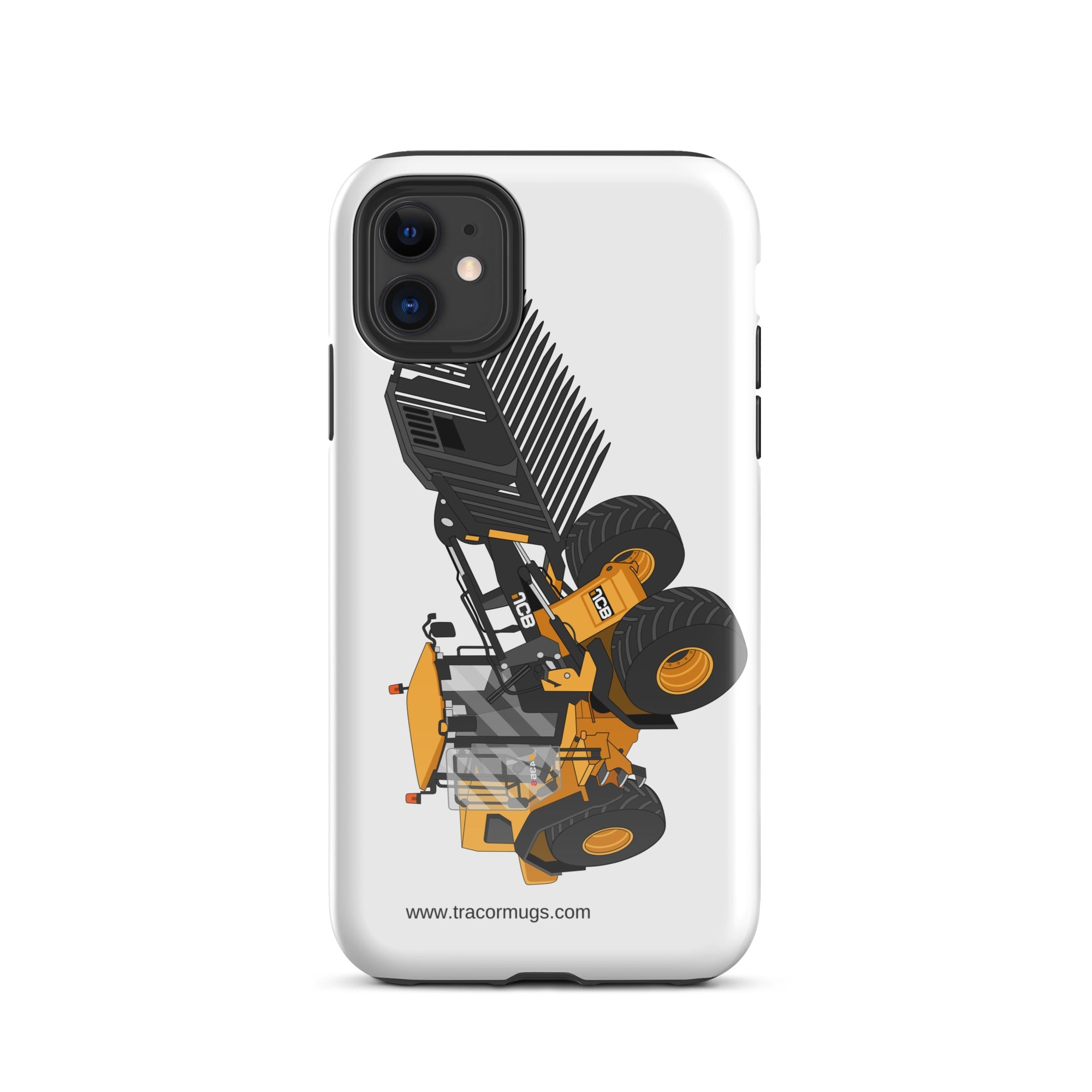 The Tractors Mugs Store iPhone 11 JCB 435 S Farm Master Tough Case for iPhone® Quality Farmers Merch