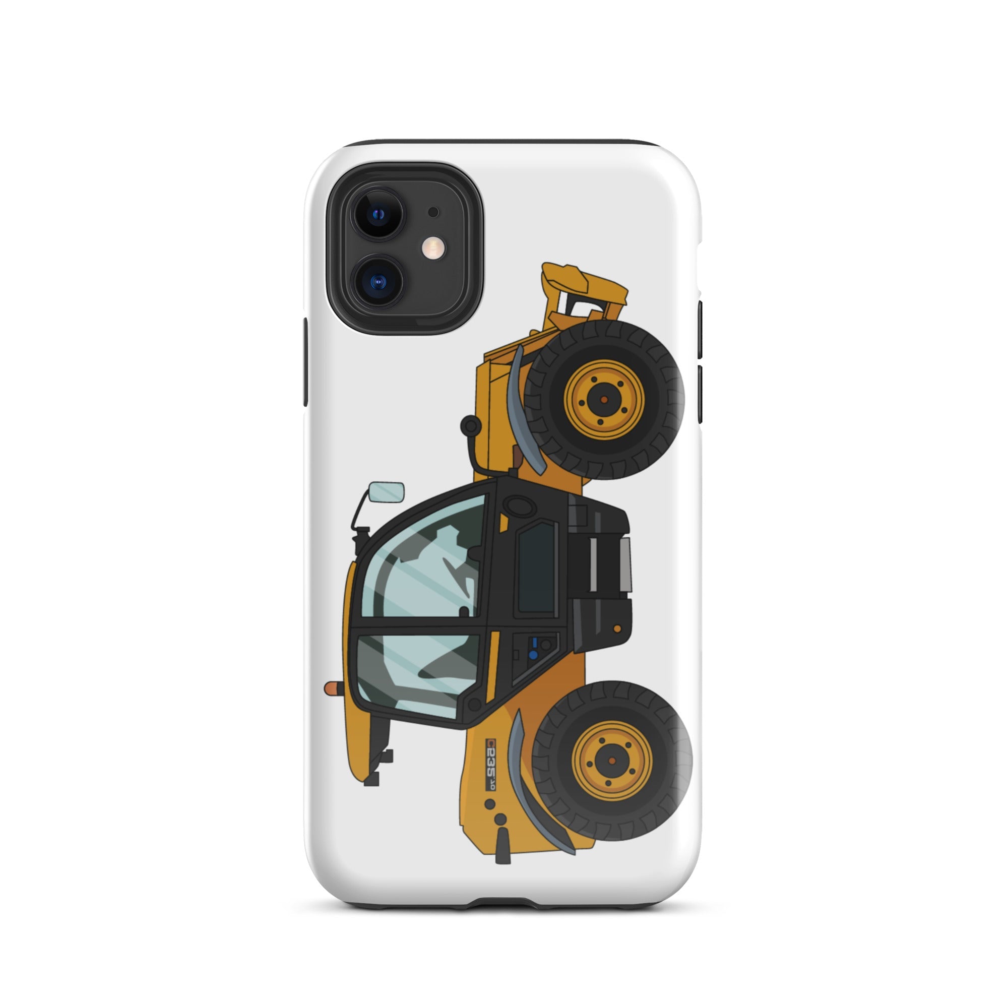 The Tractors Mugs Store iPhone 11 JCB 532-60 Tough Case for iPhone® Quality Farmers Merch