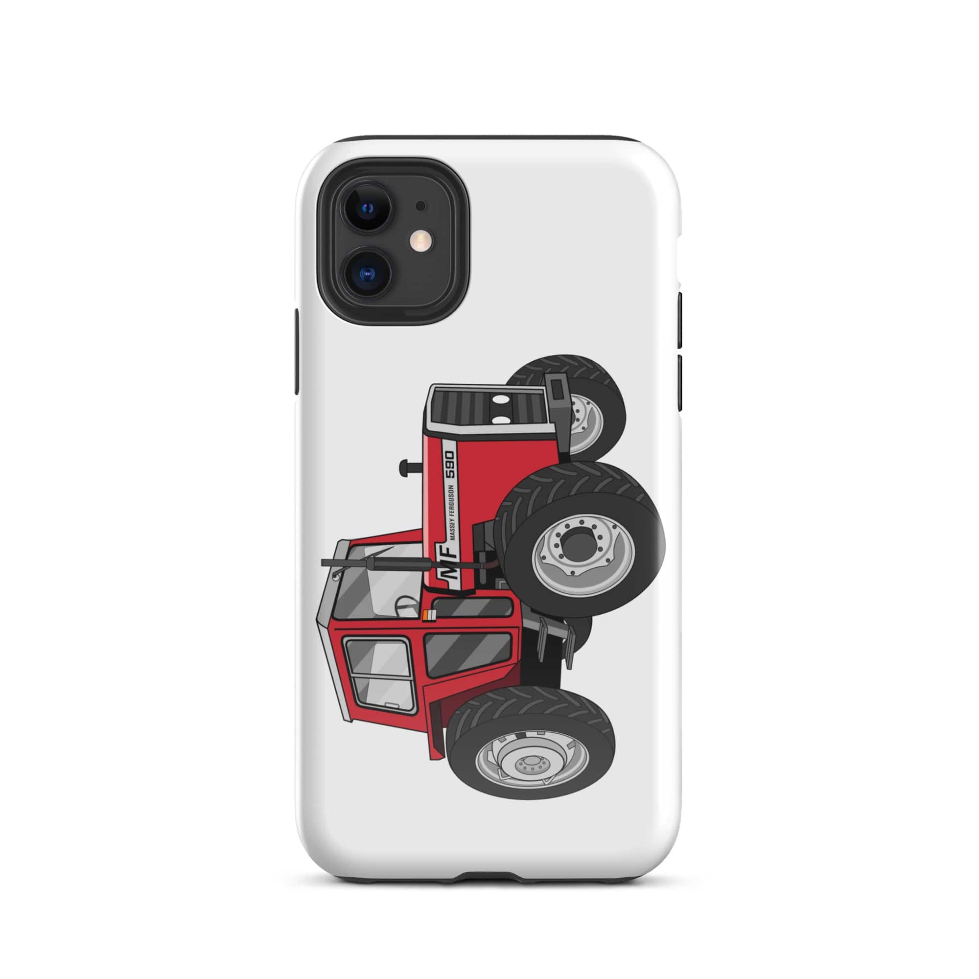 The Tractors Mugs Store iPhone 11 Massey 590 4WD Tough Case for iPhone® Quality Farmers Merch