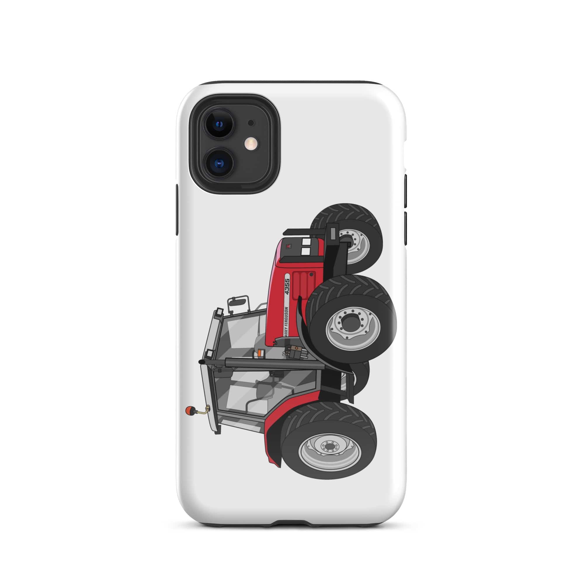 The Tractors Mugs Store iPhone 11 Massey Ferguson 4355 Tough Case for iPhone® Quality Farmers Merch