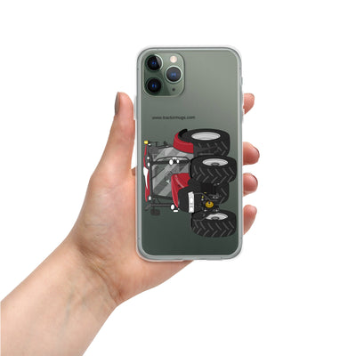The Tractors Mugs Store iPhone 11 Pro Case IH Maxxum 150 Activedrive 8 Clear Case for iPhone® Quality Farmers Merch