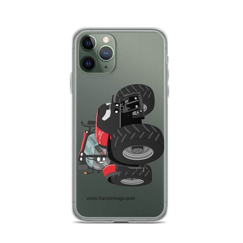 The Tractors Mugs Store iPhone 11 Pro Case IH Optum 300 CVX Clear Case for iPhone® Quality Farmers Merch