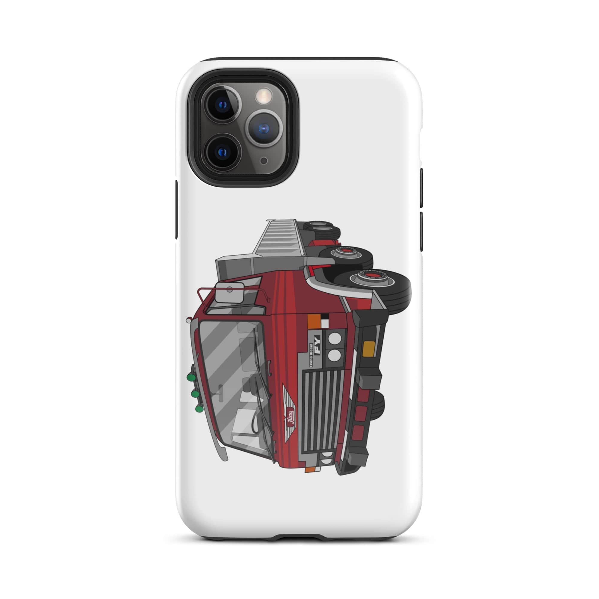 The Tractors Mugs Store iPhone 11 Pro Hino FY Tipper Tough Case for iPhone® Quality Farmers Merch