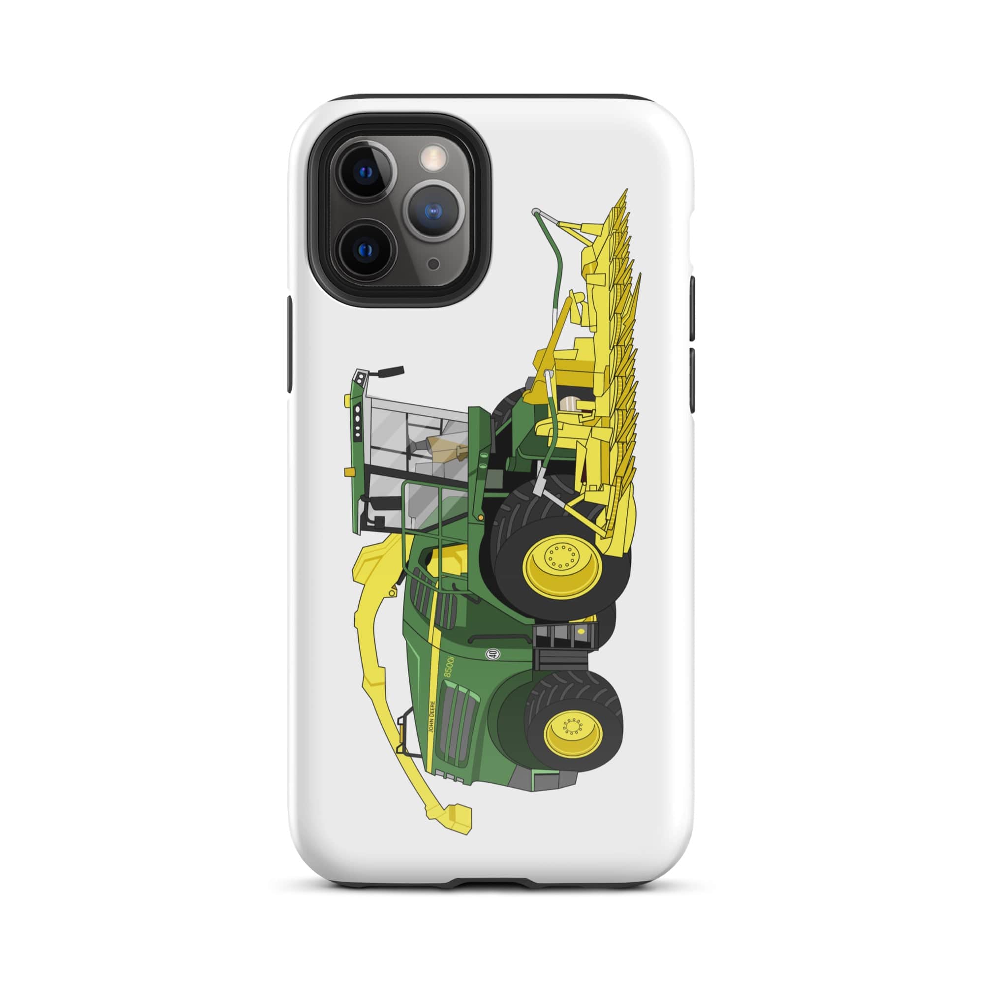 The Tractors Mugs Store iPhone 11 Pro John Deere 8500i Forage Harvester Tough Case for iPhone® Quality Farmers Merch