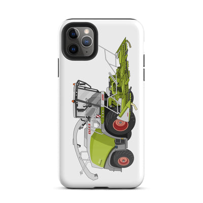The Tractors Mugs Store iPhone 11 Pro Max Class Jaguar 860 Forage Harvester Tough Case for iPhone® Quality Farmers Merch