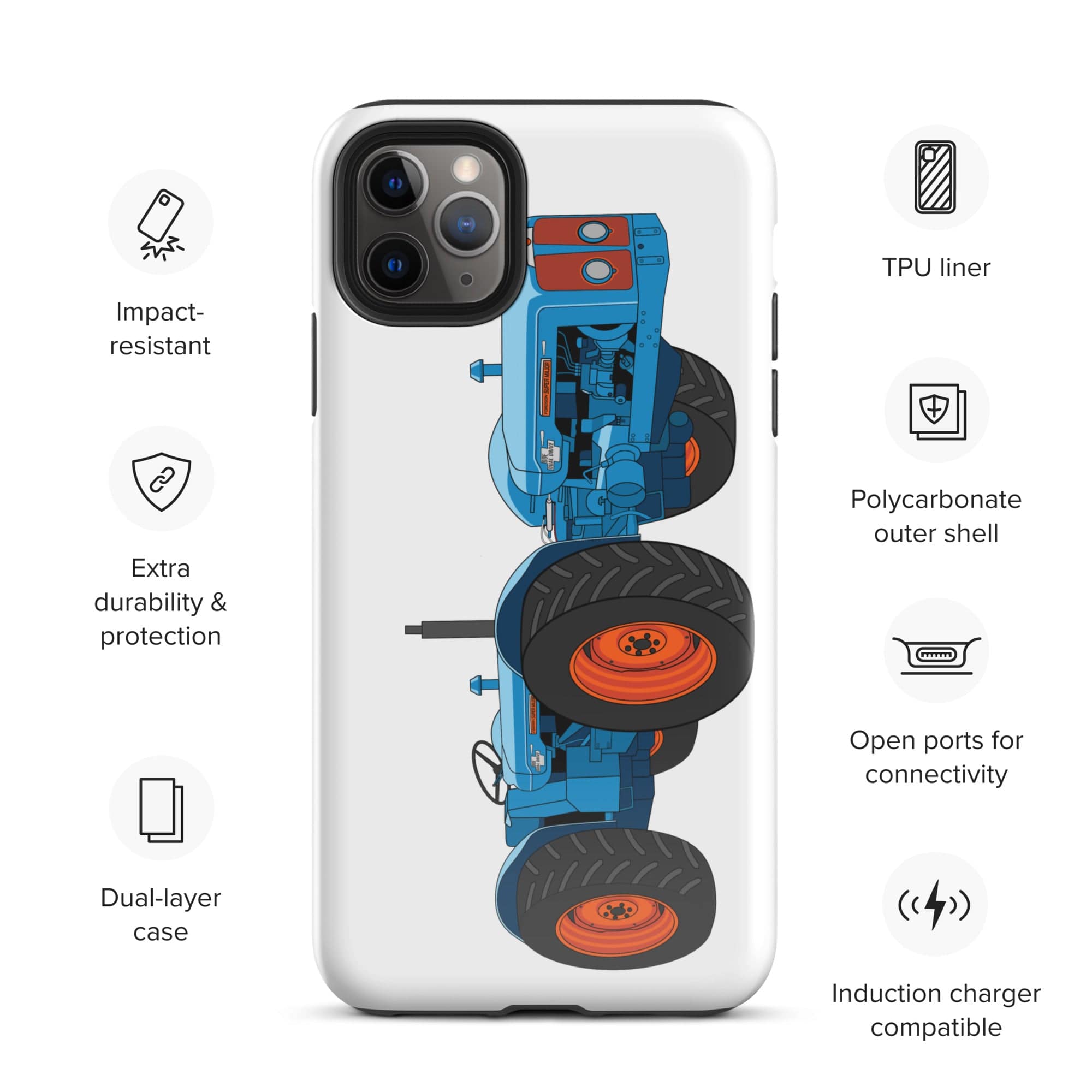 The Tractors Mugs Store iPhone 11 Pro Max Doe Triple D (1962) Tough Case for iPhone® Quality Farmers Merch