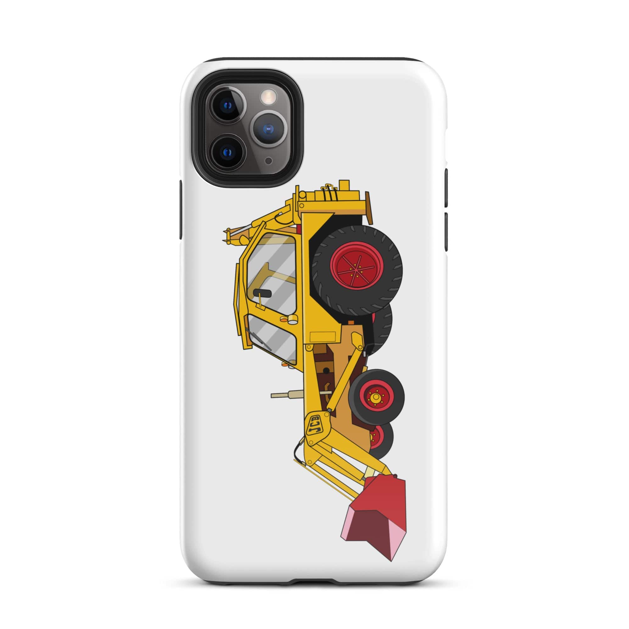 The Tractors Mugs Store iPhone 11 Pro Max JCB 3 Backhoe Tough Case for iPhone® Quality Farmers Merch