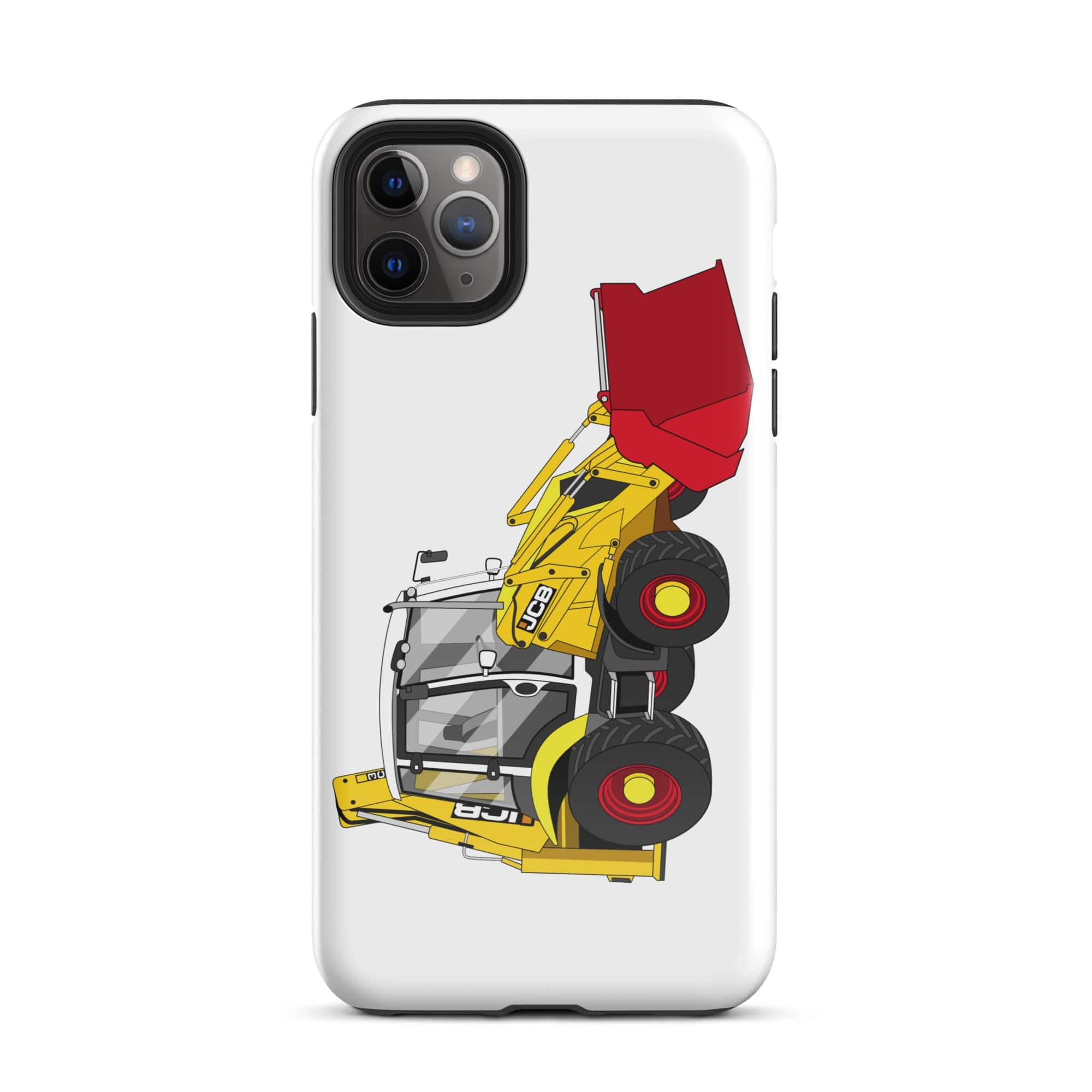 The Tractors Mugs Store iPhone 11 Pro Max JCB 3CX 70th Anniversary Edition Tough Case for iPhone® Quality Farmers Merch