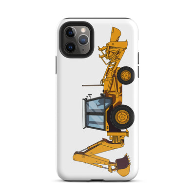The Tractors Mugs Store iPhone 11 Pro Max JCB 3CX Tough Case for iPhone® Quality Farmers Merch