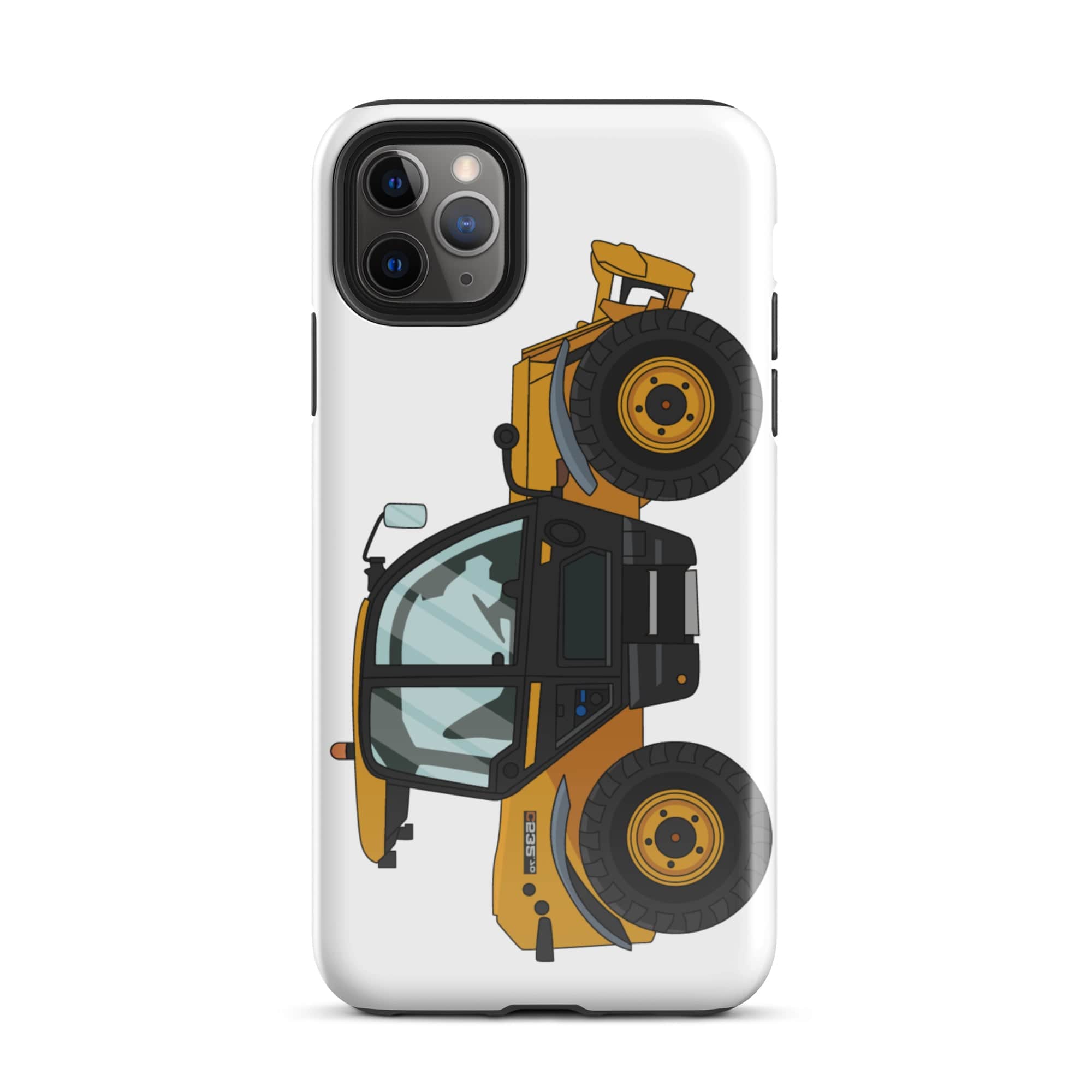 The Tractors Mugs Store iPhone 11 Pro Max JCB 532-60 Tough Case for iPhone® Quality Farmers Merch