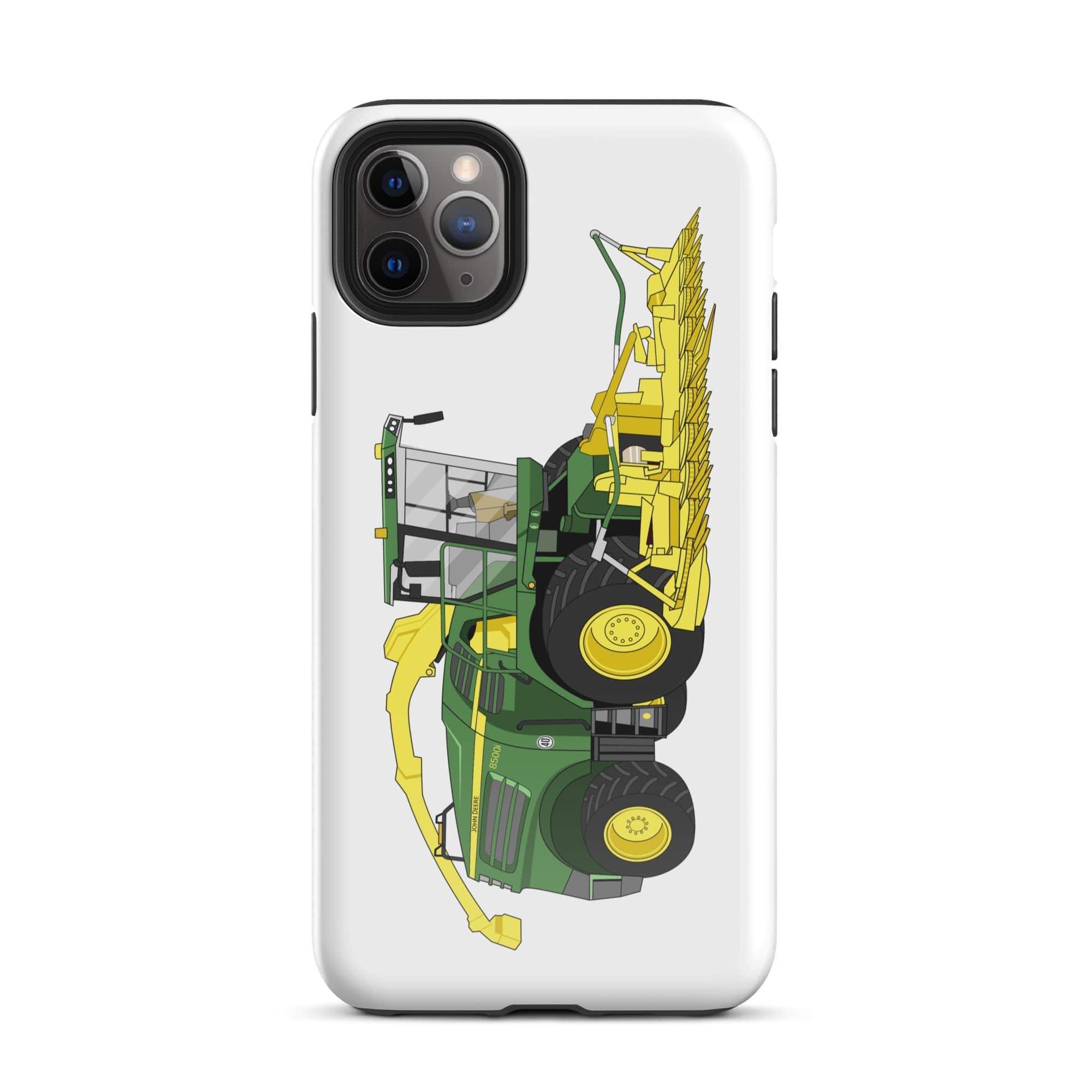 The Tractors Mugs Store iPhone 11 Pro Max John Deere 8500i Forage Harvester Tough Case for iPhone® Quality Farmers Merch