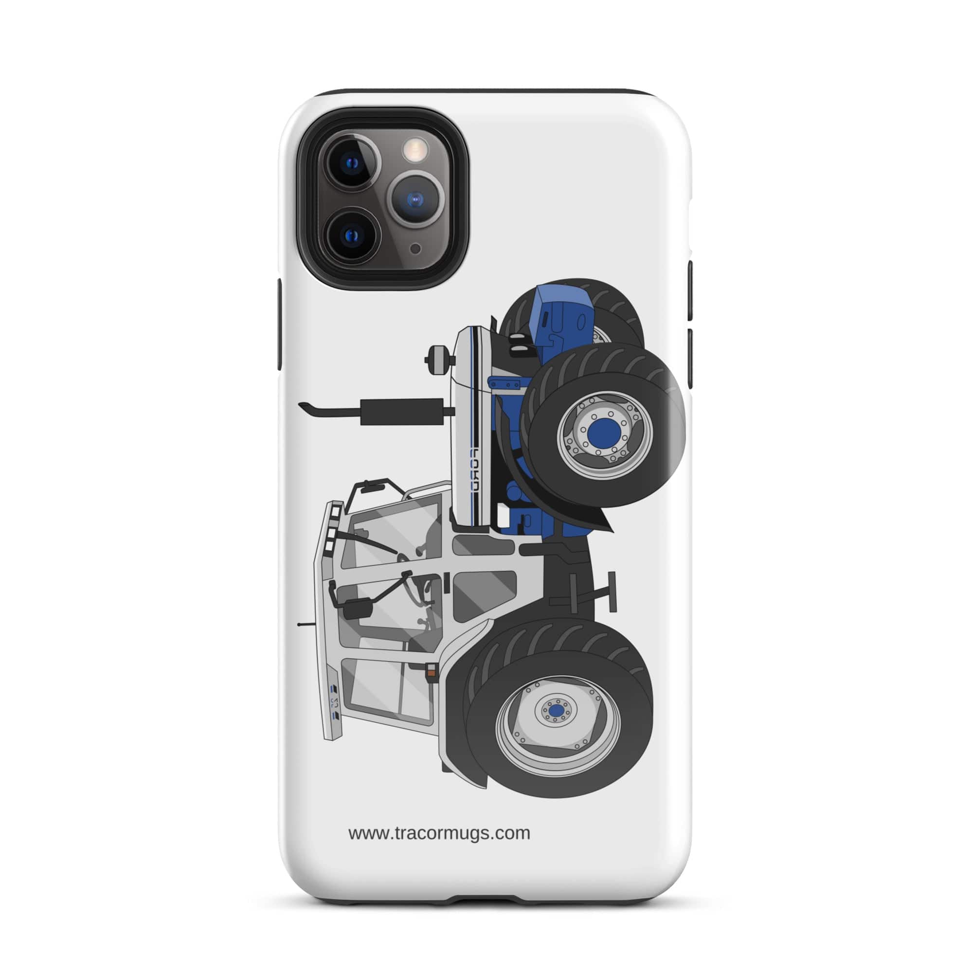 The Tractors Mugs Store iPhone 11 Pro Max Ford 7810 Jubilee Edition SilverTractor Tough Case for iPhone® Quality Farmers Merch