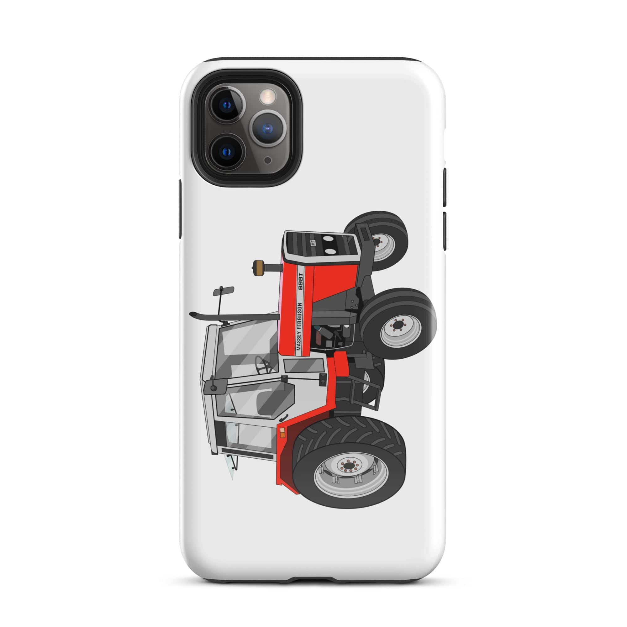 The Tractors Mugs Store iPhone 11 Pro Max Massey Ferguson 698T Tough Case for iPhone® Quality Farmers Merch