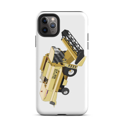 The Tractors Mugs Store iPhone 11 Pro Max New Holland TX 66 Combine Harvester Tough Case for iPhone® Quality Farmers Merch