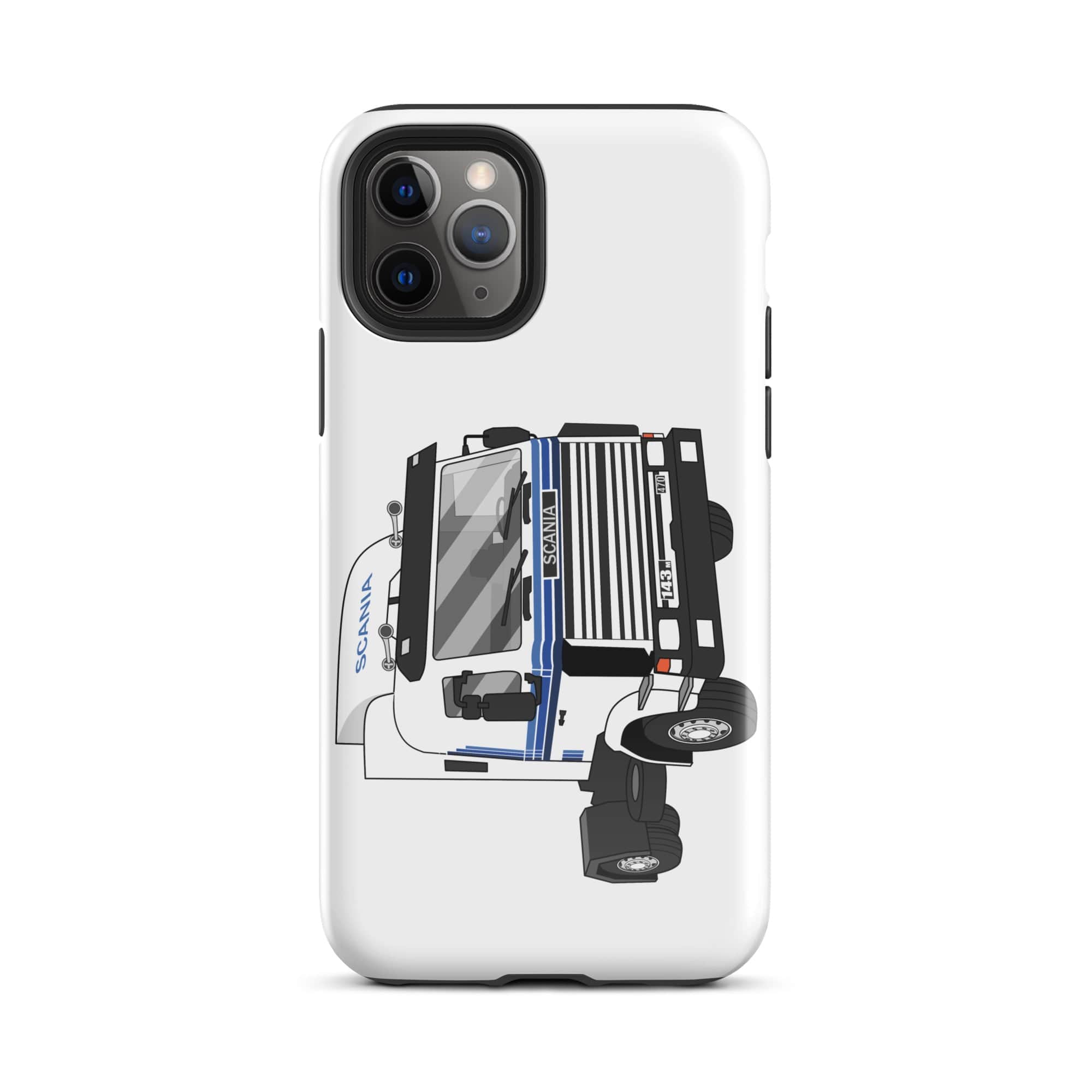 The Tractors Mugs Store iPhone 11 Pro Scania 143M 470 Tough Case for iPhone® Quality Farmers Merch