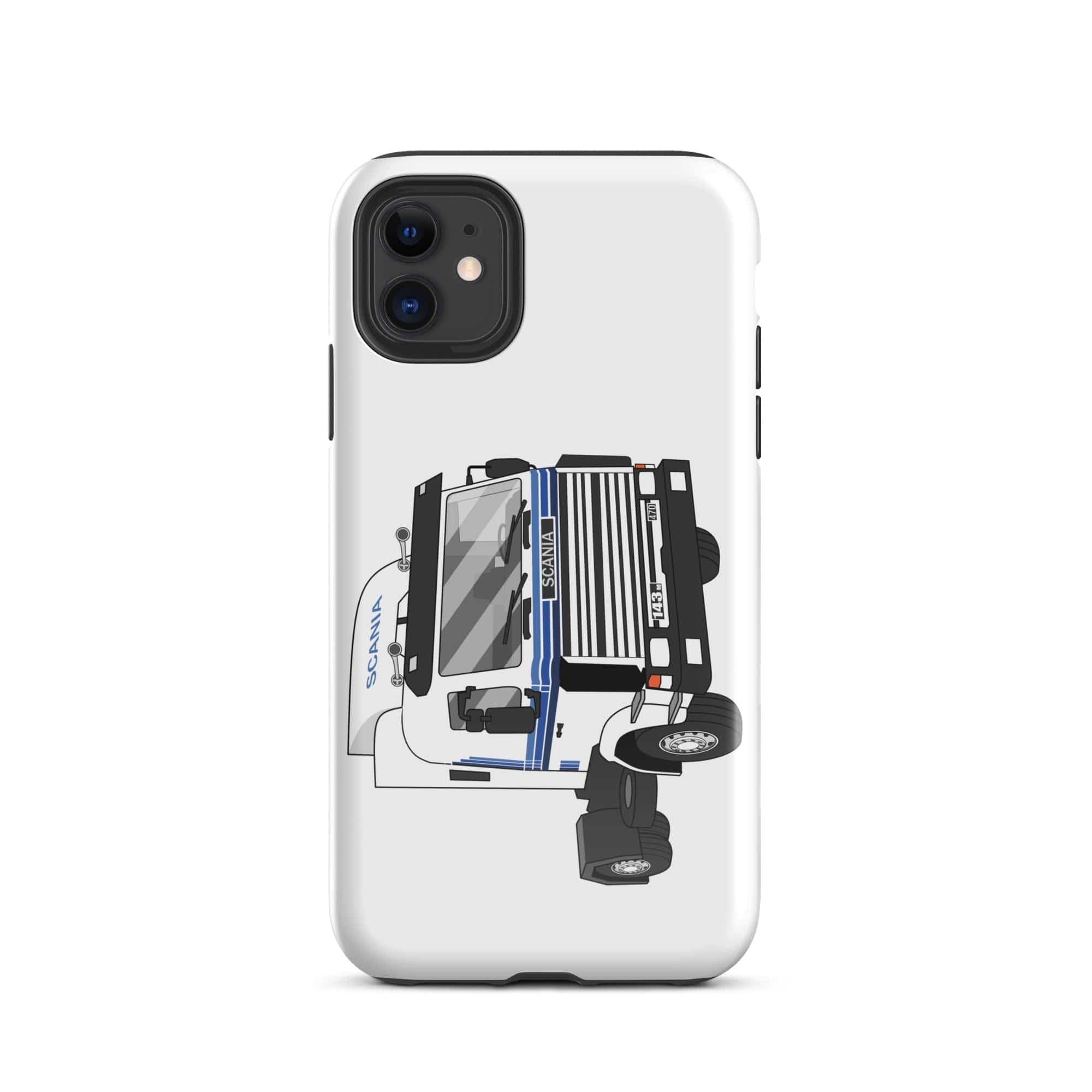 The Tractors Mugs Store iPhone 11 Scania 143M 470 Tough Case for iPhone® Quality Farmers Merch